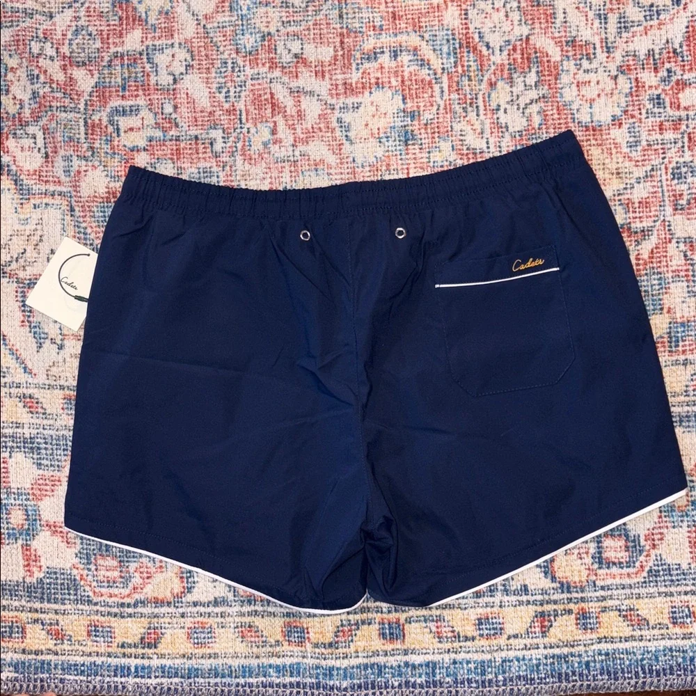 Cadets Men’s Cabana Swim Shorts in Navy SZ XL NWT